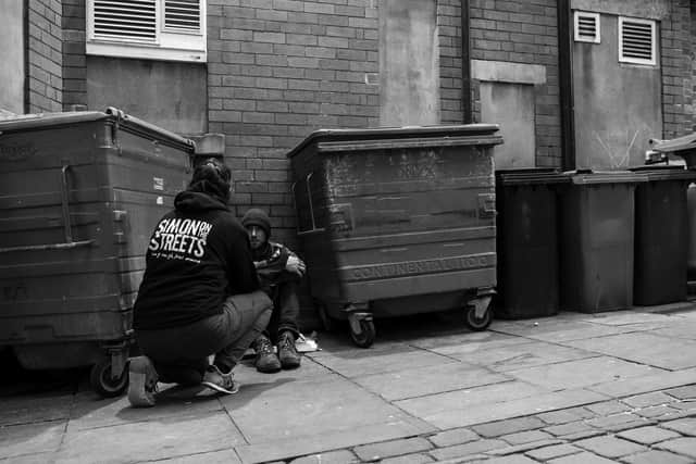 Simon on the Streets supports homeless and vulnerable people in West Yorkshire. Photo: Supplied by the charity.