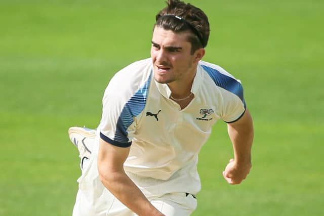 Yorkshire all-rounder, Jordan Thompson. Picture: Alex Whitehead/SWpix.com.