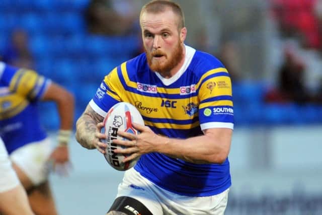 Leeds Rhinos' Dom Crosby who will retire at the end of the season. Picture: Steve Riding.