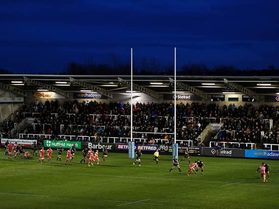 Newcastle Falcons' Kingston Park. Picture by Getty Images.