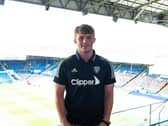 Leeds United forward Joe Gelhardt.