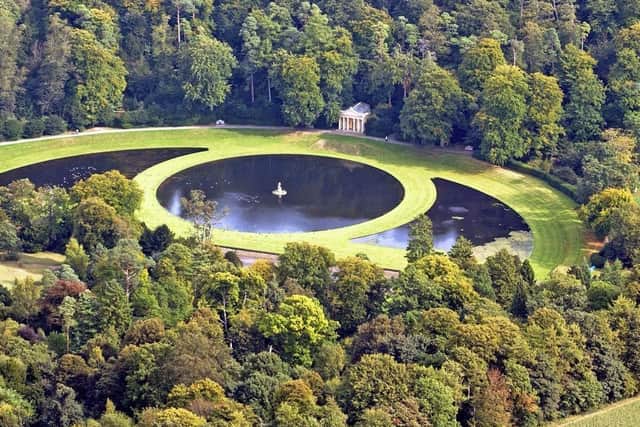 The Temple of Piety, Studley Royal water gardens at Fountains Abbey. PIC: Bruce Rollinson