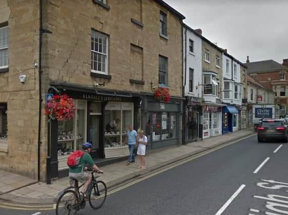 Police are appealing for witnesses who may have seen a Red AUDI S1 Quattro used in a robbery in Wetherby.