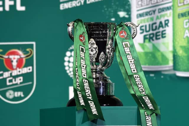 DRAWS MADE: For the second and third round of the Carabao Cup. Photo by LILLIAN SUWANRUMPHA/AFP via Getty Images.