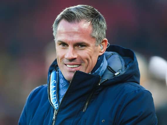 EXCITED: Former Liverpool star Jamie Carragher is delighted to see Leeds United back in the Premier League under head coach Marcelo Bielsa. Photo by Michael Regan/Getty Images.