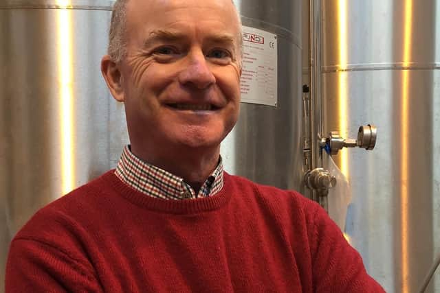 Nick Stafford, owner of Hambleton Brewery