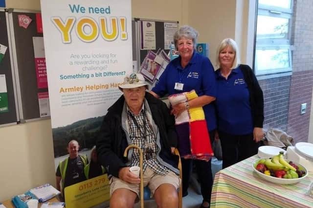 Armley Helping Hands is always on the lookout for volunteers. Janice Turnbull and Avril Theapleton are pictured at a roadshow.