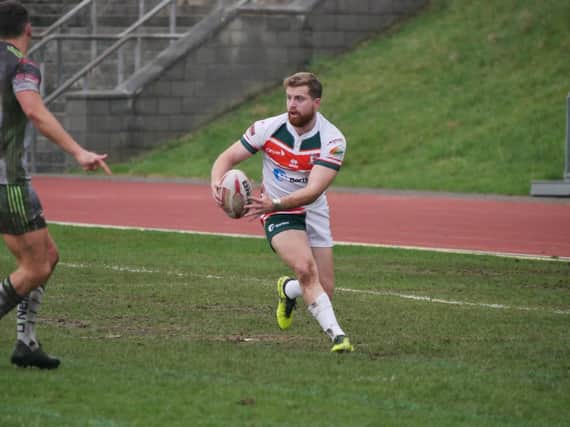 Niall Walker during his previous spell at Hunslet.