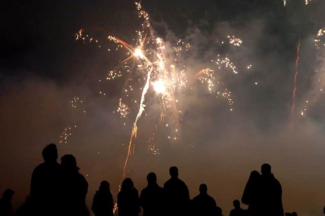 Bonfire Night at Roundhay Park. November 2006. Picture by Dan Oxtoby.