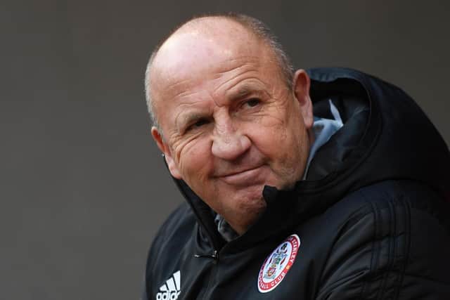 Accrington Stanley head coach John Coleman. (Getty)