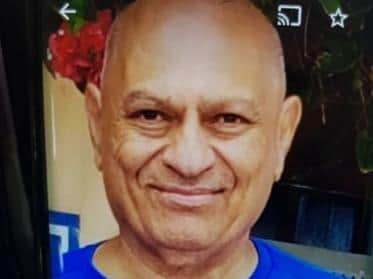 Haiderali Walji, 75, was last seen in the Gipton area at 5pm on Saturday, September 5. Photo: West Yorkshire Police