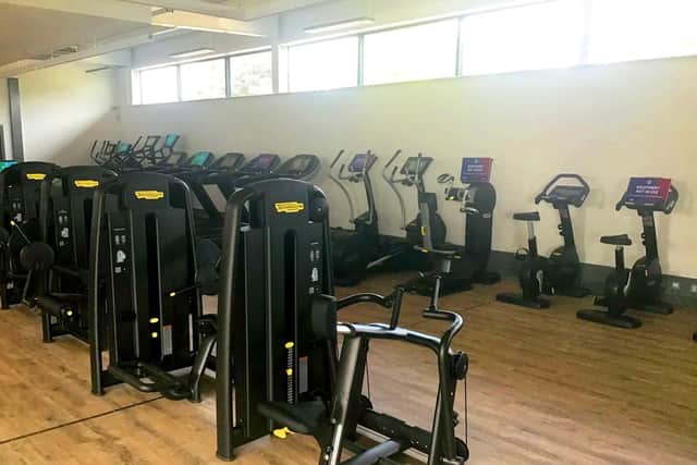 The new gym at Middleton Leisure Centre.