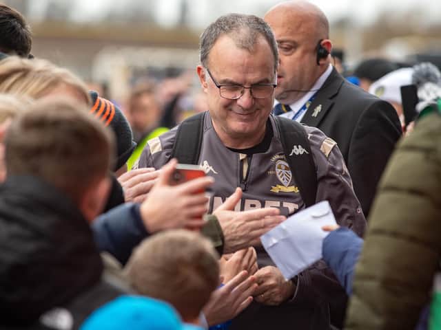 MUTUAL LOVE - Marcelo Bielsa is beloved by Leeds fans and has found them to be an army of devotees who shower him with love, respect and gifts