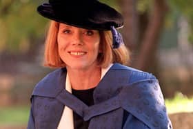 Dame Dian Rigg in 1996