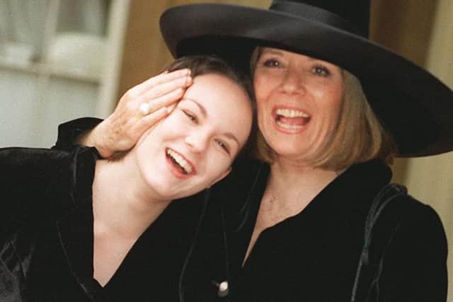 Dame Diana and her daughter Rachael in 1994