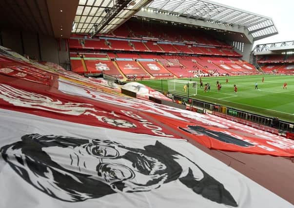 The view from Liverool's Kop end. Picture: Shaun Botterill/Getty Images.