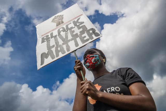 The Black Lives Matter protest on Woodhouse Moor (Photo: Danny Lawson/PA Wire)