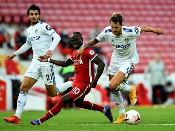 Leeds United fall to narrow Liverpool defeat. (Getty)