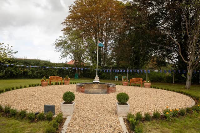 A new memorial at the former RAF Church Fenton to commemorate the 80th anniversary of the Battle of Britain.
