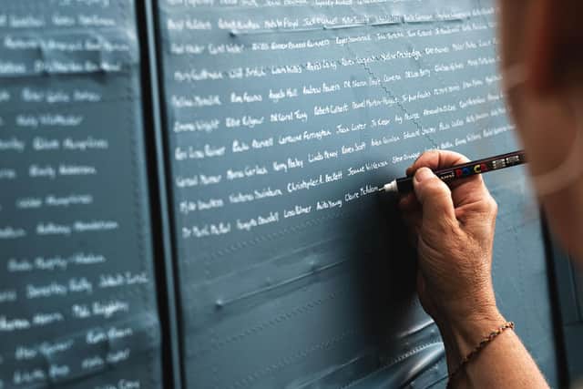 People now have the chance to nominate the name of a loved one which will be hand-written on the aircraft (Photo: George Lewis Romain)