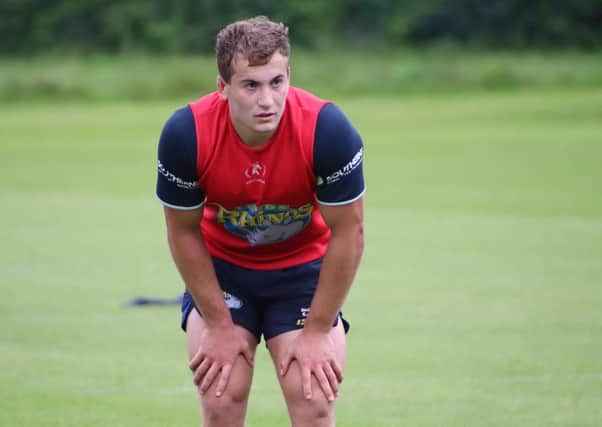 Jarrod O'Connor is eager to make his Leeds Rhinos debut against Hull KR in the Challenge Cup. Picture: Phil Daly/Leeds Rhinos/SWpix.com.