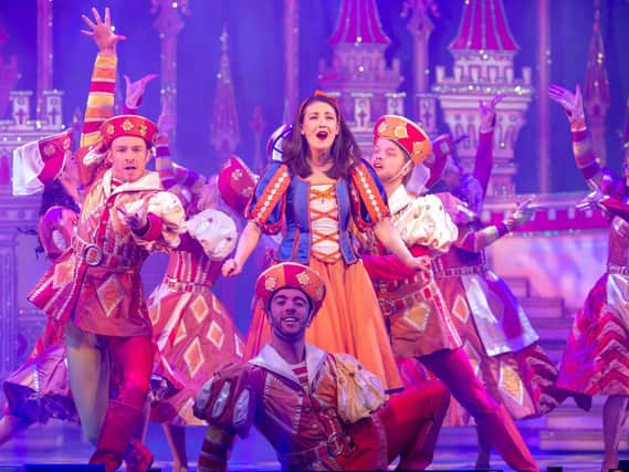 Snow White and the Seven Dwarfes at the Alhambra Theatre in Bradford. 13 December 2019. Picture Bruce Rollinson. (For illustrative purposes).