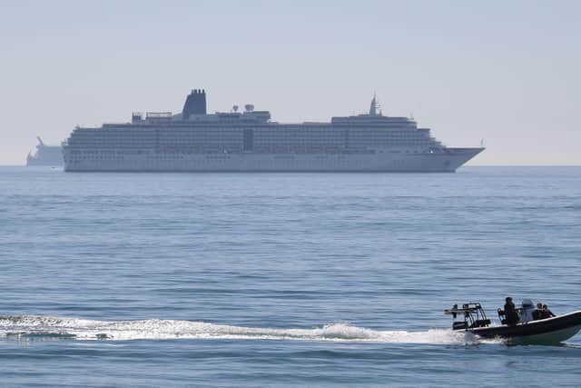 P&O cruise. Andrew Matthews/PA Wire