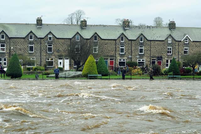 Flooding in Otley in 2015