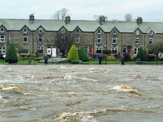 Flooding in Otley in 2015