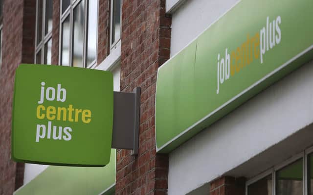 EMBARGOED TO 0001 WEDNESDAY MAY 06 File photo dated 17/02/16 of a Job Centre Plus in London. A third of Scotland’s workforce could be furloughed or made unemployed by the Covid-19 outbreak, a think tank has warned.