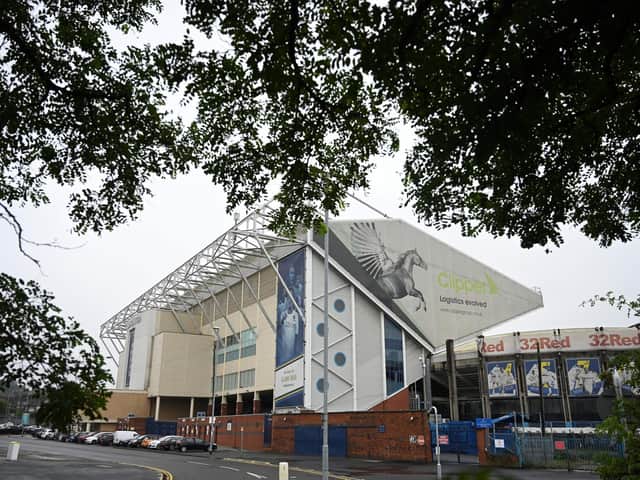 STILL EMPTY - Supporters remain locked out of Elland Road and Leeds United say their off-field priority is returning them to the stands as soon as possible. Pic: Getty