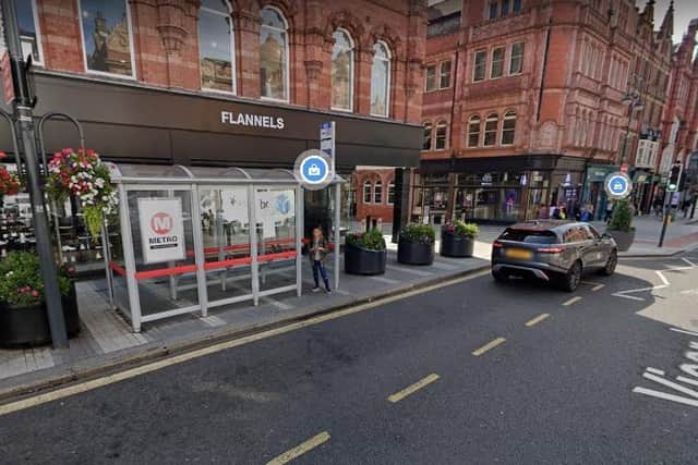 Fifteen-year-old schoolboy slashed rival near to bus stop on Vicar Lane.
