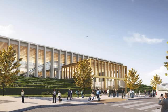 An artist's impression of the plans.