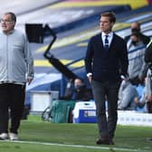 RESPONSIBLE - Marcelo Bielsa vowed to find and fix Leeds United's defensive errors, while Scott Parker blamed a mindset that cannot be solved with training ground work. Pic: Getty