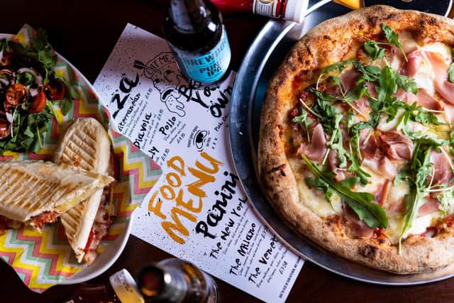 A new pizza and bottomless prosseco deal launched in Leeds at Rebound Social.