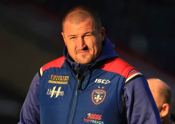 Wakefield head coach Chris Chester reckons his side has nothing to lose against Wigan. Picture: Mike Egerton/PA Wire.