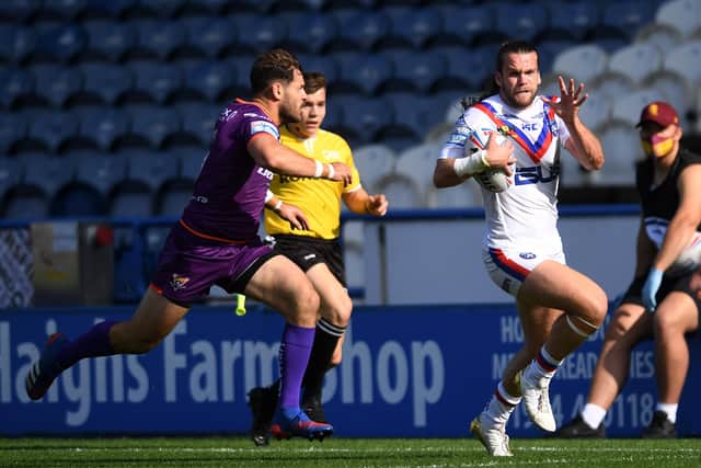 Wakefield's Liam Kay took a knock last time out but has been cleared to play against Wigan. 
Picture: Jonathan Gawthorpe/JPIMedia.