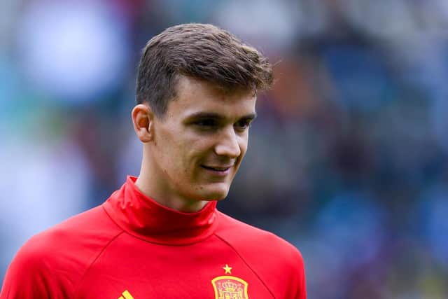 INTERNATIONAL: New Leeds United recruit Diego Llorente picking up his first cap for the Spanish national side against Bosnia in May 2016. Photo by David Ramos/Getty Images.