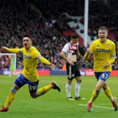 DO YOU REMEMBER THE LAST TIME? Pablo Hernandez celebrates scoring the winning goal on Leeds' last visit to Bramall Lane two years ago in the Championship. Picture by Simon Hulme