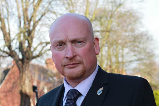 Chairman of West Yorkshire Police Federation Brian Booth