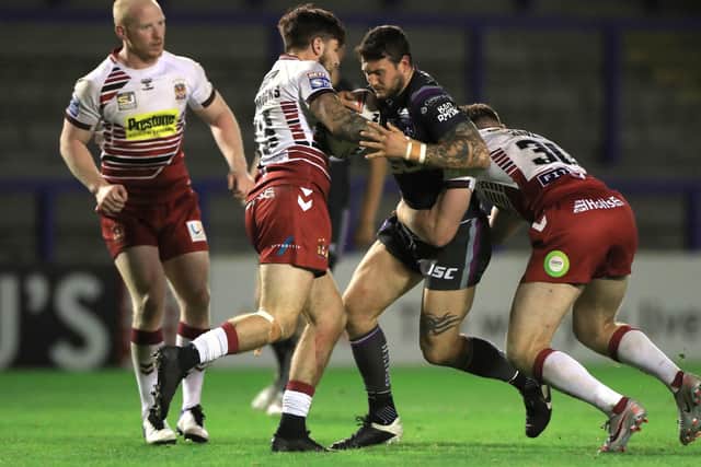 DEFEAT: Wigan Warriors 28-16 Wakefield Trinity. Picture: Mike Egerton/PA.