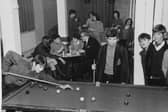 The lounge and coffee bar at Chapel Allerton Methodist Youth Club in January 1969.