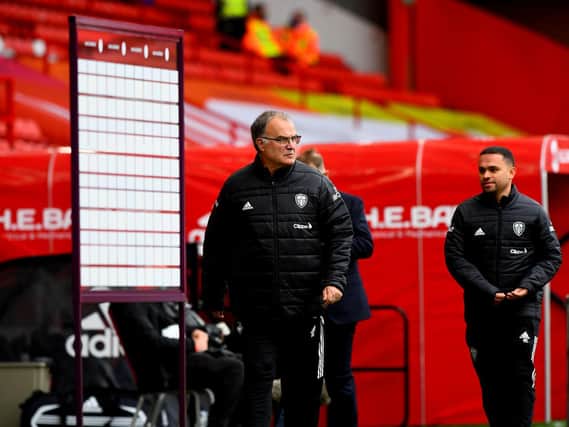 DERBY WIN - Leeds United deserved their win at Sheffield United today at Bramall Lane according to head coach Marcelo Bielsa. Pic: James Hardisty.