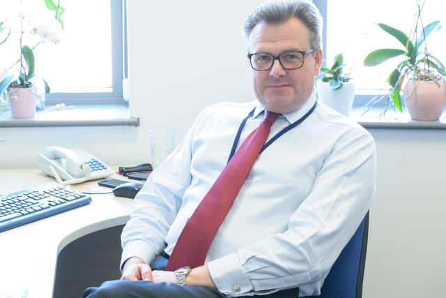 Dr Phil Wood, chief medical officer at Leeds Teaching Hospitals NHS Trust.