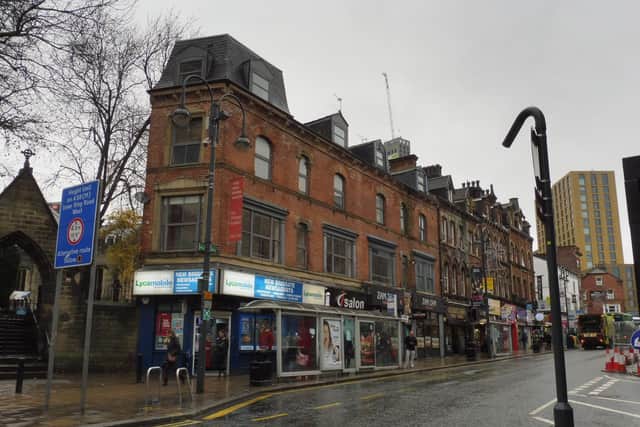 New Briggate, Leeds, is set for work on its historic buildings.