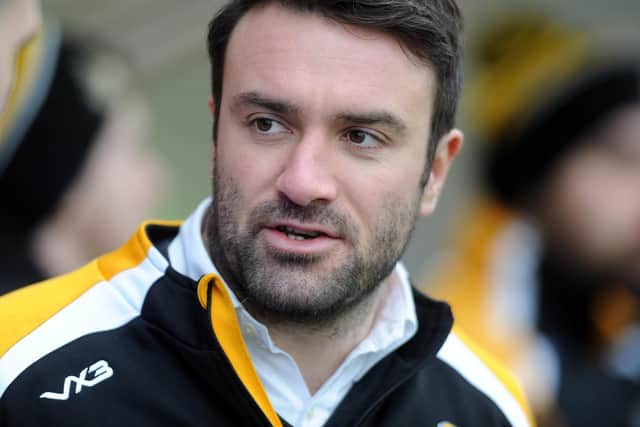 York coach James Ford. Picture by Tony Johnson.
