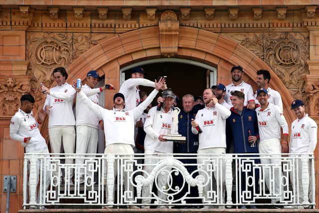 Essex celebrate after winning the Bob Willis Trophy Final at Lord's, London. (Pictures: Steve Paston/PA)