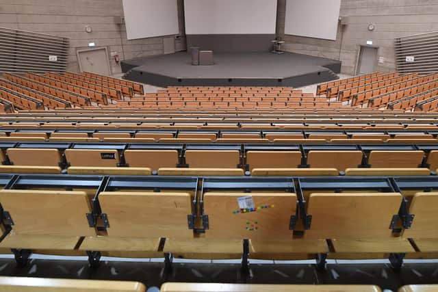 University campuses in the city may be quiter than usual but students and lecturers are getting back to the 'new' normal of academic life. Picture: Andreas Gebert/Getty Images