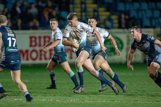 Youngster Sam Walters is one of a number of youngsters with a chance to impress for Leeds Rhinos against Catalans Dragons. Picture: Bruce Rollinson