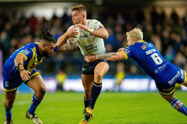 Jack Walker. is set to return for Leeds Rhinos against Catalans Dragons tonight. Picture Bruce Rollinson